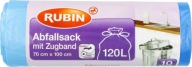 Rubin Worki na śmieci z taśmą 120 l 10 szt.