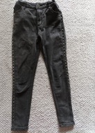 Spodnie RURKI LAMPAS CEKINY M&S R. 134
