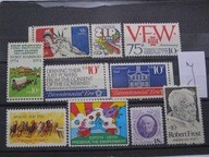 USA - zestaw - 10 znaczków nr J **