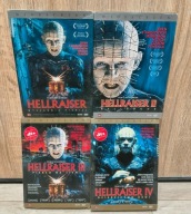 4x DVD Hellraiser Wysłannik piekieł płyta 1 2 3 4