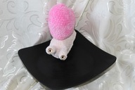 Duży ślimak na szydełku