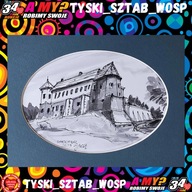 ”Zamek w Sandomierzu 2” , tusz lawowany - Barbara Zientara-Chmiel - Imielin