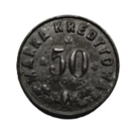 MARKA KREDYTOWA - 50 GROSZY - 50 PUŁK STRZELCÓW KRESOWYCH KOWEL