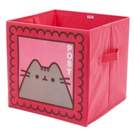 POJEMNIK Składany PUDEŁKO KOSZ na Zabawki PUSHEEN KOTEK do Regału KALLAX