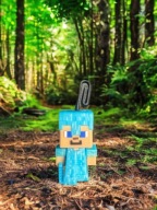 Figurka Minecraft Steve - Kinder Joy