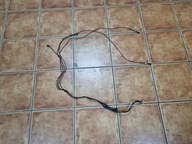 Megane 3 III HB Wiązka instalacja czujników tył