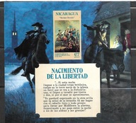 NIKARAGUA-200 lat Niepodległ. USA Narodziny Wolności 1975** Mi B-85 (2093/5