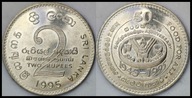 MNB - SRI LANKA 2 Rupie 1995 # FAO # st 1-