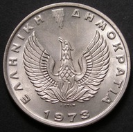 Grecja 10 drachm 1973 - PEGAZ - stan menniczy