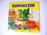 Kopciuszek książeczka + 5 puzzlowych układanek