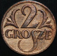 2 grosze 1925 - przyzwoity egzemplarz