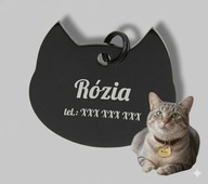 Identyfikator adresówka Grawer kot lokalizator imiennik