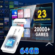 Konsola do gier retro M15 2.4 PLUS 64 GB 20000 gier 2 kontrolery 4K