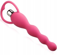 SILIKONOWY WIBRATOR ANALNY SONDA ANAL PLUG KOREK