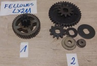 Niszczarka Fellowes 5050201 LX211 zebatki