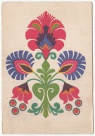 ŁOWICZ WYCINANKA ŁOWICKA ETNOGRAFIA 1950