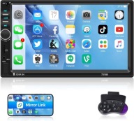 Radio samochodowe 2DIN 7” MP5 (typ 7018B) Bluetooth – NIEKOMPLETNE