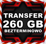 TRANSFER CHOMIKUJ 260 GB BEZTERMINOWO