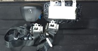 PEUGEOT 208 2008 PODUSZKI AIRBAG KIEROWCY PASAŻER PASY KOMPLET BDB ORYGINAŁ