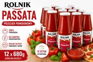 Passata Rolnik Przecier Pomidorowy 12x680 g Zestaw 12 Sztuk