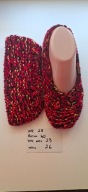 28 Kapcie balerinki handmade roz.40 NOWE ręcznie robione