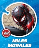 Shieldz Marvel Circle K Żetony nr 22 Miles Morales