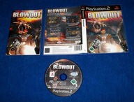 BLOWOUT PS2 mix CONTRA oraz METROID oldschoolowa strzelanka 2D jak NOWA !