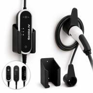 Uchwyt ładowarki EV VW Audi Skoda Volkswagen solidny WZMACNIANY