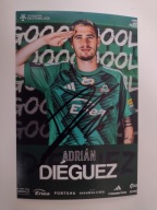 Zdjęcie 10x15 autograf Radomiak sezon 2025/26 Gol Adrian Dieguez