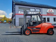 Gazowy wózek widłowy Linde H80T-01/1100 (POZYCJONER + PRZESUW + KAMERA)