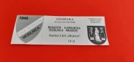 używany bilet BŁĘKITNI Modlnica – GARBARNIA Kraków 05.04.2025