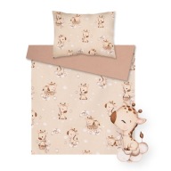 POŚCIEL DZIECIĘCA NIEMOWLĘCA 120x90 DO ŁÓŻECZKA 120X60 DWUSTRONNA 2 EL.