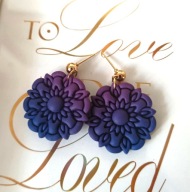 OKAZJA!!!! Kolczyki z gliny polimerowej 59a