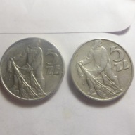 5 zł. 1974 i 1973- Rybaki, piękne .