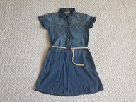 Cool Club sukienka dzins i pasek roz 134