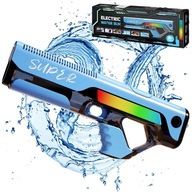 Elektryczny Pistolet na Wodę Zabawka Automatyczny Akumulator Niebieski