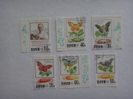 Korea 1991, Motyle, owady, fauna