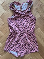 H&M 134/140 kombinezon na lato panterka cętki
