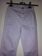 Spodnie szachownica krata nowe 152/158