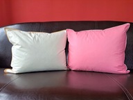 Poduszka Pierze 70x80 cm puch i pierze 1,7KG! RÓŻOWA LUB KREMOWA