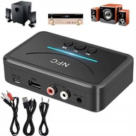 ADAPTER BLUETOOTH 5.0 DO WIEŻY HIFI AUX RCA NFC ODBIORNIK AUDIO USB NOWY