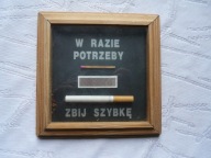 W RAZIE POTRZEBY ZBIJ SZYBKĘ