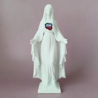 Maryja Królowa Polski Figurka patriotyczna religijna 20 cm Polska produkcja