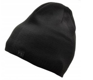 Męska czapka zimowa ciepła z polarem Czarna