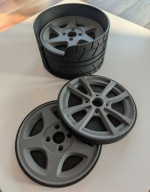 Podstawki pod napoje FELGI – 6 szt. + stojak idealne dla fana motoryzacji