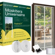 MOSKITIERA MAGNETYCZNA DRZWIOWA WŁÓKNO SZKLANE FESTRA 20CM MAGNESY 80-100