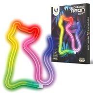 Neon Kot LED RGB FLRN03 Pilot Forever Light Dekoracja Ścienna Światło
