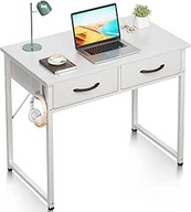 Biurko prostokątne ODK 80x 40 x 78,7 cm biały