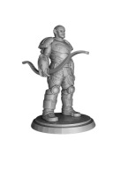Wojownik Łucznik 3D PLA 15 cm figurka fantasy RPG kolekcjonerska DESUMO