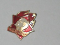 WŁODZIMIERZ LENIN KOMUNISTA KOMUNIZM odznaka z PRL